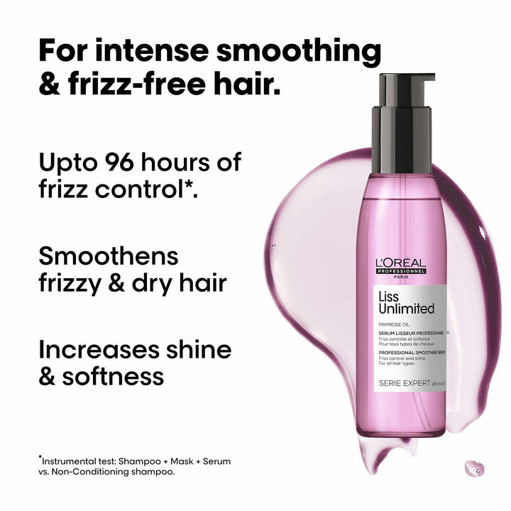 Anti-frizz serum for smooth hair