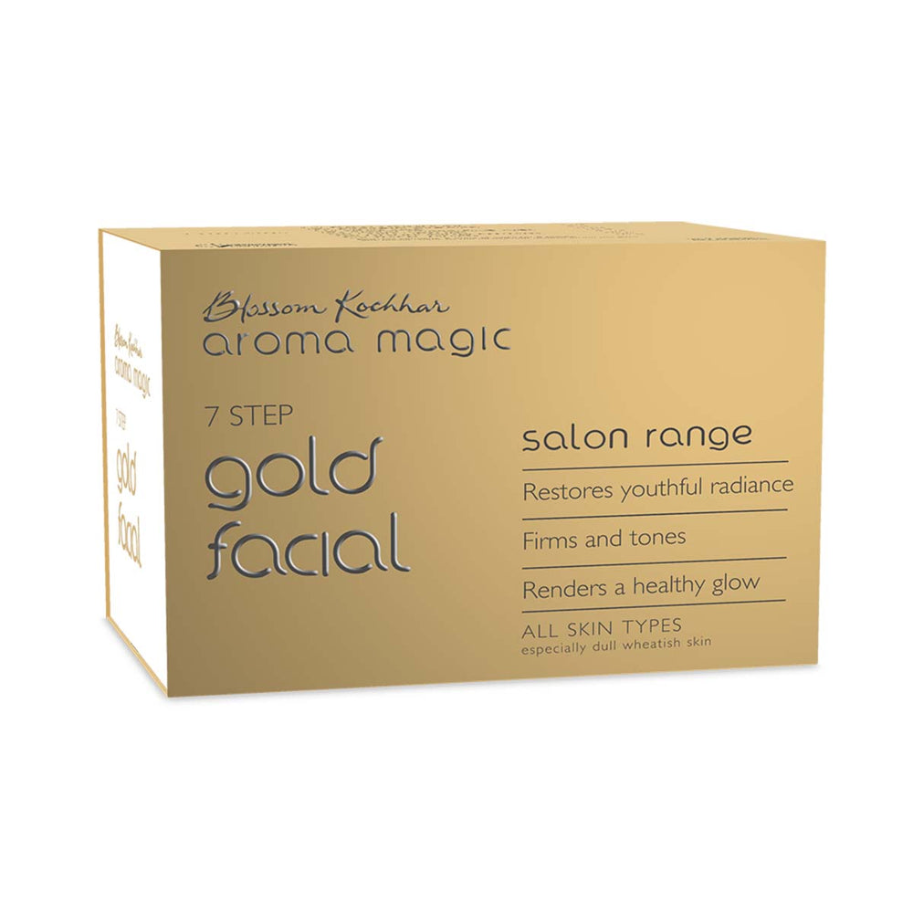 Before and After Glow with Aroma Magic Gold Kit