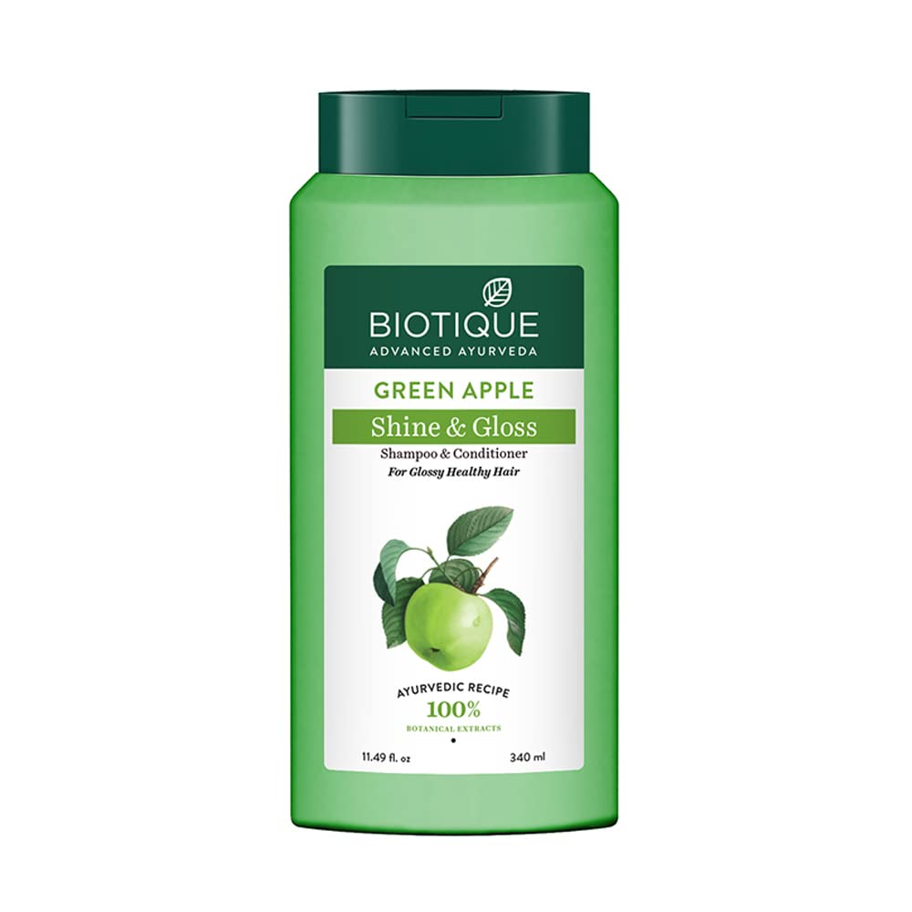 Biotique Green Apple Shmp & Cndtnr 340ml - House of Ateeq