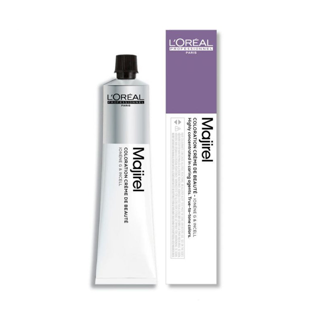 L'Oreal Majirel 4.20 Intense Iridescent Brown 50 mL professional hair color tube