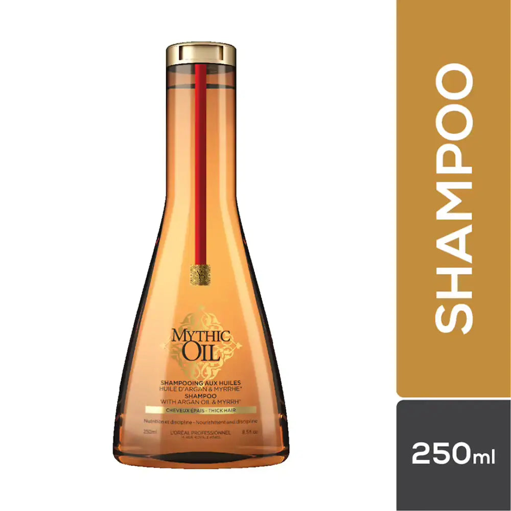 L'Oreal  Professionnel Paris Mythic Oil Argan Oil Rich Shampoo - (250ml) - House of Ateeq