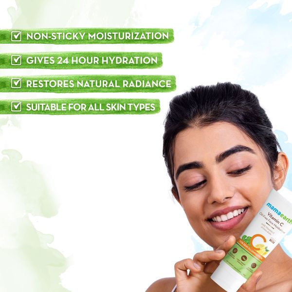 Natural Face Moisturizer for Oily Skin by Mamaearth