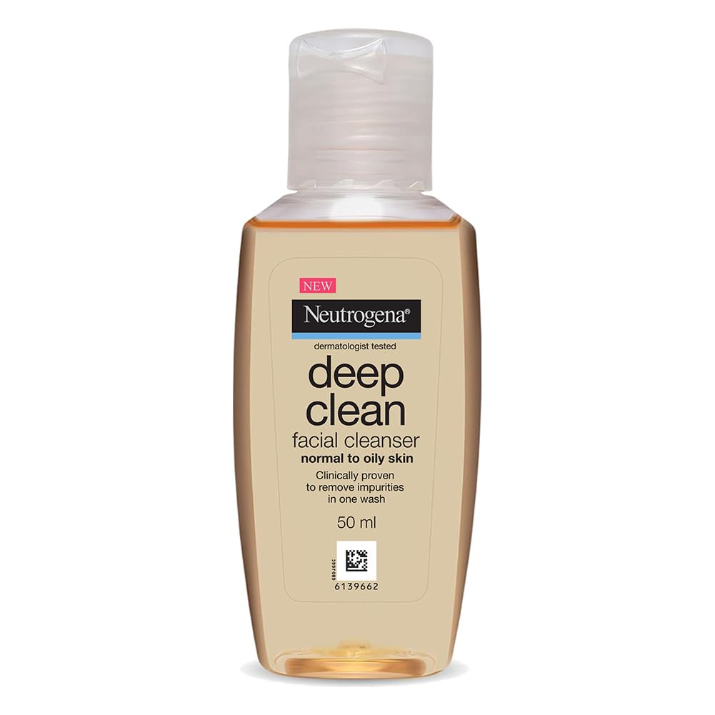 Neutrogena Deep Clean Facial Cleanser, 50ml - House of Ateeq