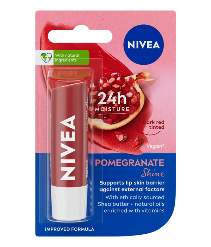 Nivea Pomegranate Shine Lip Balm - House of Ateeq