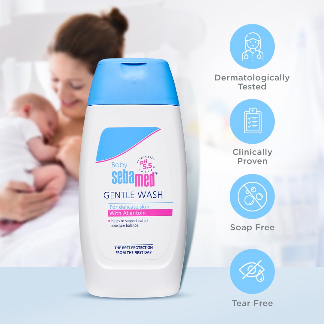 Sebamed Baby Gentle Wash, 200ml