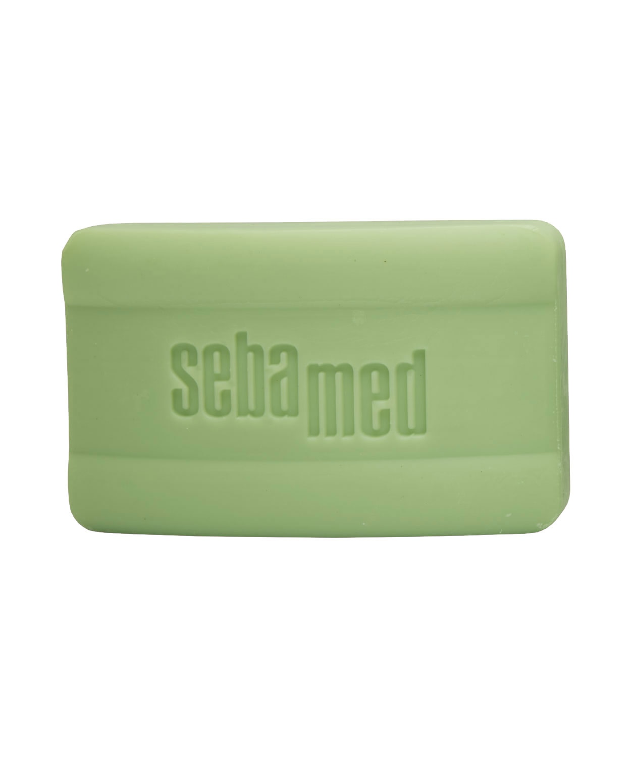 Sebamed Cleansing Bar unboxed on a bathroom counter