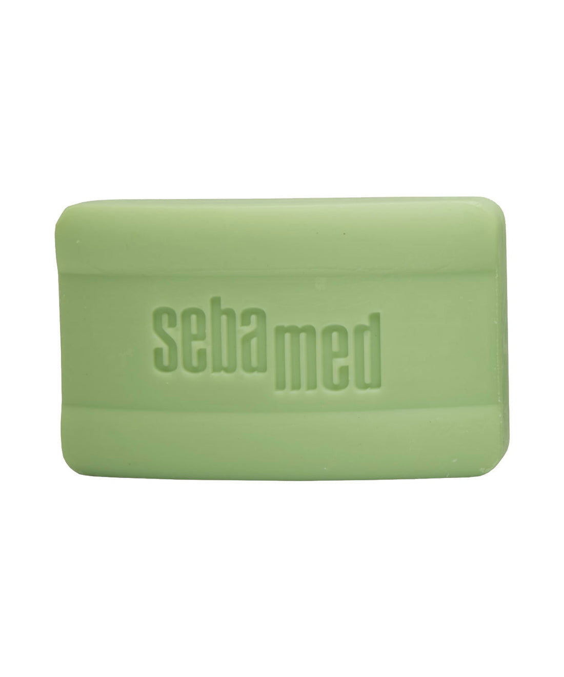 Sebamed Cleansing Bar unboxed on a bathroom counter
