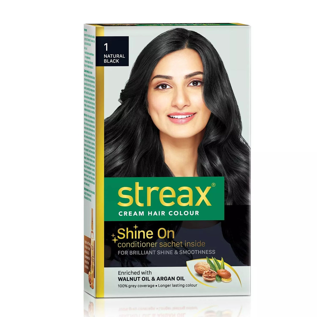 Streax Highlight Hair Color, Natural Black - House of Ateeq