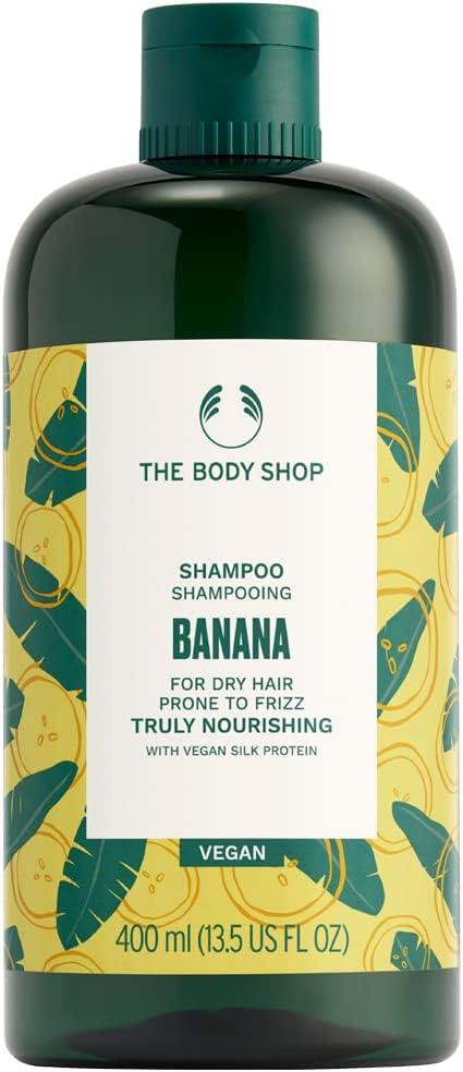 The Body Shop Banana Truly Nourishing Shampoo, 400ml - House of Ateeq