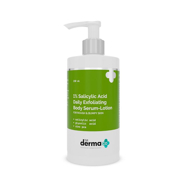 The Derma Co 1% Salicylic Acid Daily Exfoliating Body Serum-Lotion 100ml - House of Ateeq