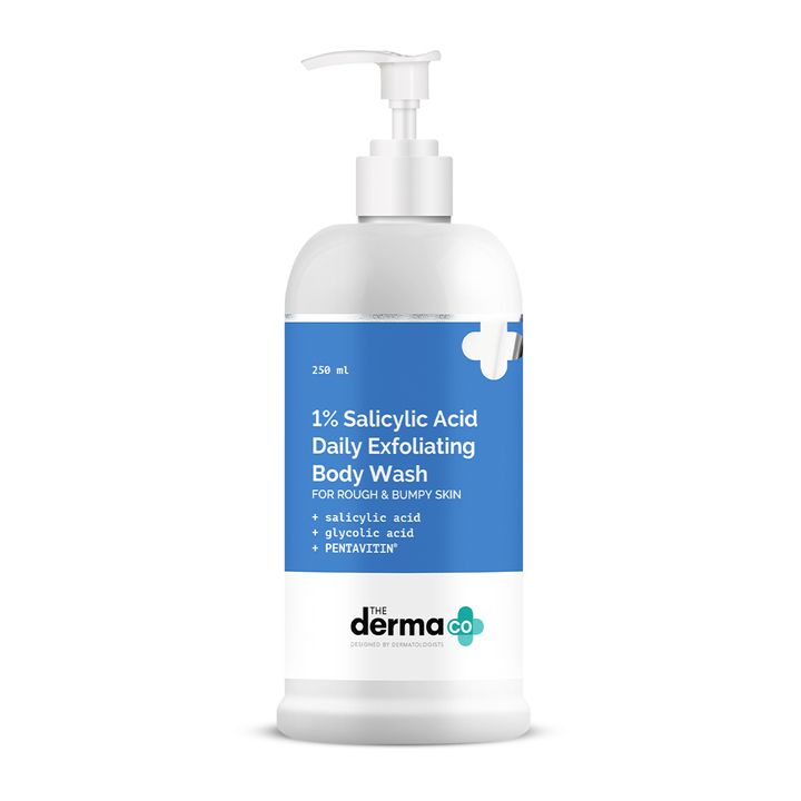 The Derma Co 1% Salicylic Acid Daily Exfoliating Body Wash 100ml - House of Ateeq