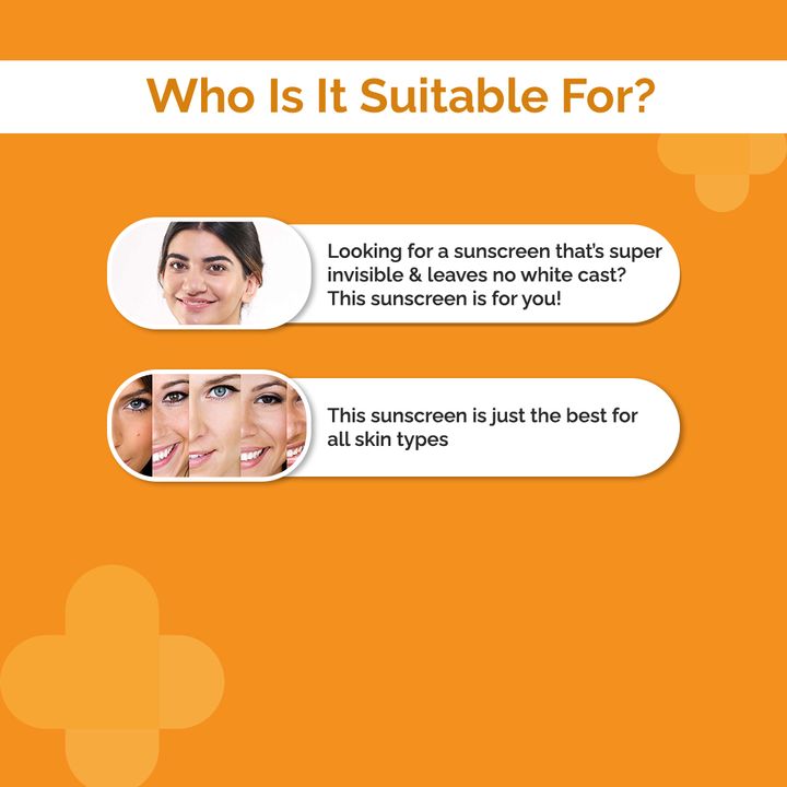 The Derma Co. The Derma Co. Hyaluronic Invisible Sunscreen Gel, 50g