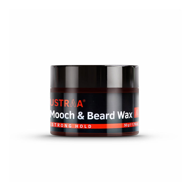 Ustraa Beard & Mooch Wax - Strong Hold, 50g