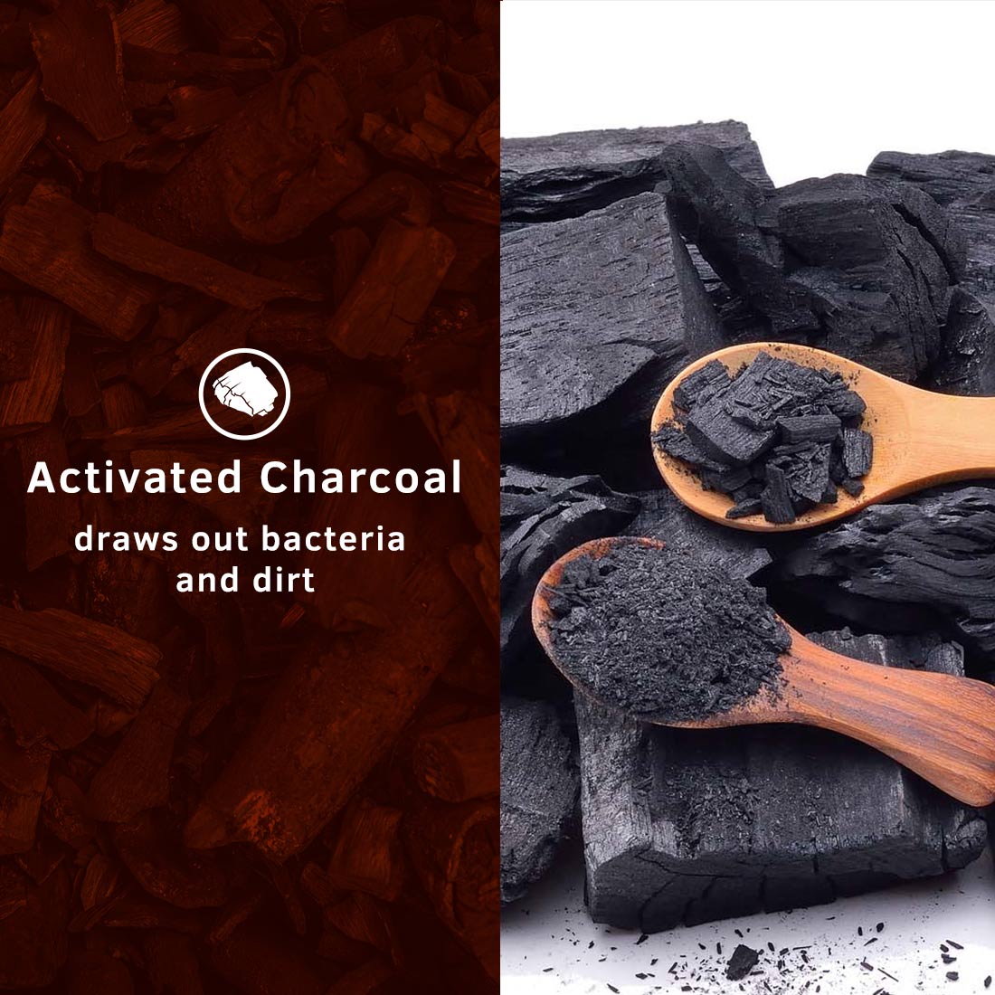 Ustraa Deo Soap For Men with Activated Charcoal, 100g