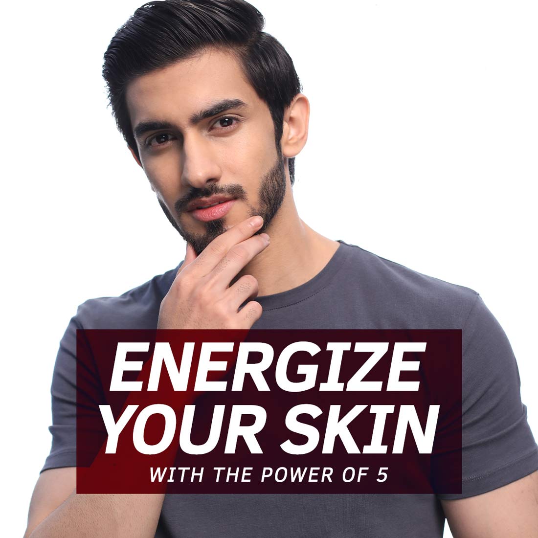 Ustraa Power Face Wash Energize and De-Tan, 200g - for Effective Tan Removal