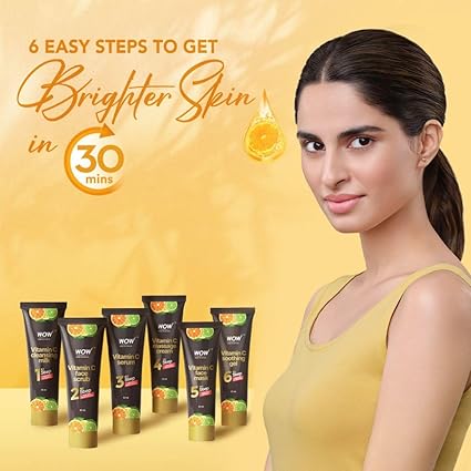 WOW Vitamin C Cleanser with foaming texture