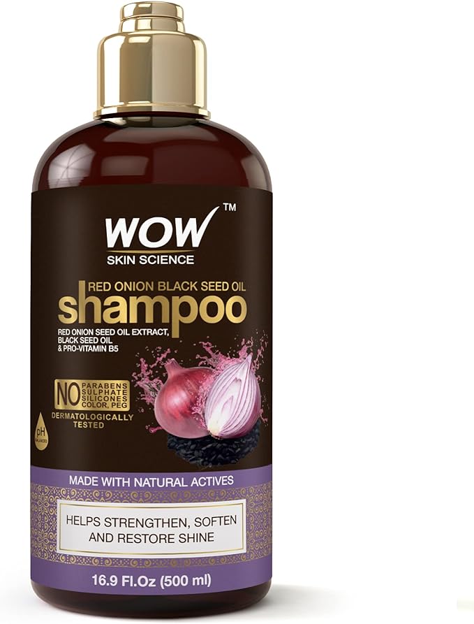 Wow Red Onion Black Seed Shampoo, 600ml - House of Ateeq