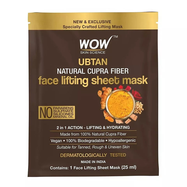 Wow Ubtan Sheet Mask - House of Ateeq
