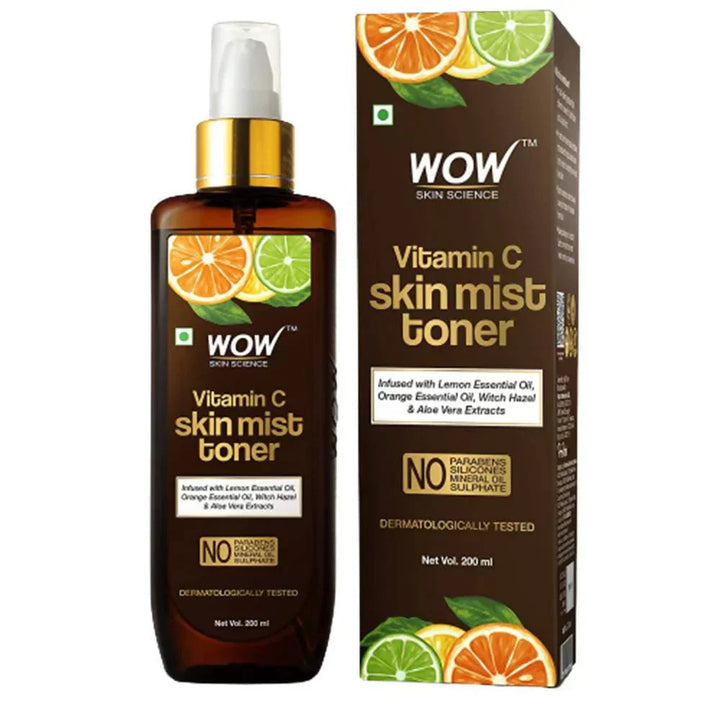 Wow Vitamin C Skin Mist Face Toner, 200ml - House of Ateeq